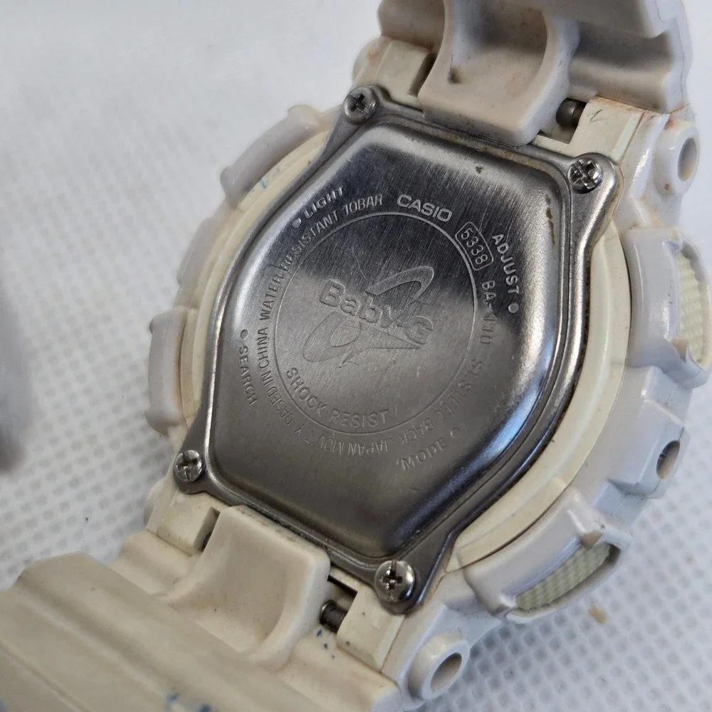 Casio Baby-G discoloration yellowing